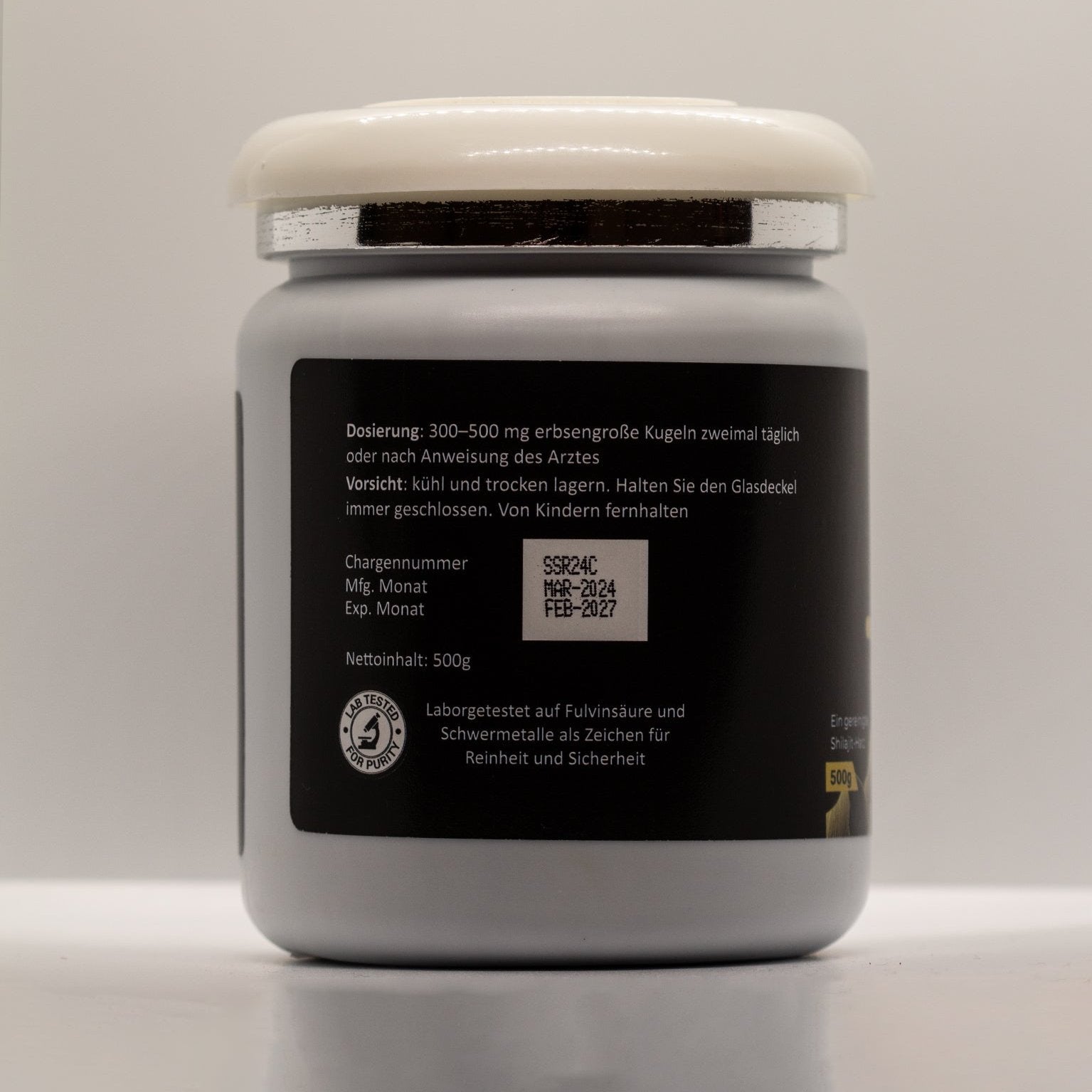 100% Shilajit Harz (500g)